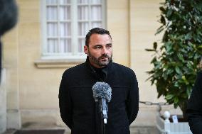 Meetings between general and representative professional agricultural organisations with French Prime Minister Francois Bayrou i