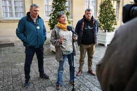 Meetings between general and representative professional agricultural organisations with French Prime Minister Francois Bayrou i