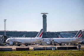 Illustration at Charles de Gaulle Airport in Paris