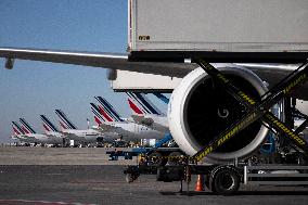 Illustration at Charles de Gaulle Airport in Paris