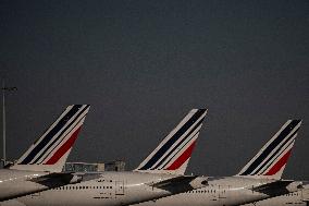 Illustration at Charles de Gaulle Airport in Paris