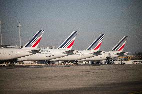 Illustration at Charles de Gaulle Airport in Paris