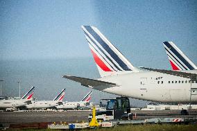 Illustration at Charles de Gaulle Airport in Paris
