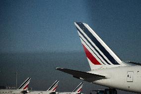 Illustration at Charles de Gaulle Airport in Paris