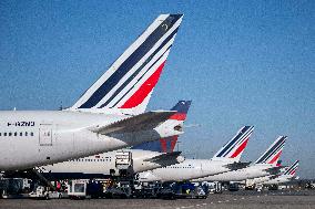 Illustration at Charles de Gaulle Airport in Paris