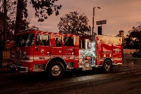 Wildfires Continue In Los Angeles County