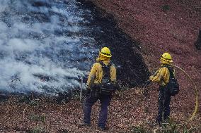 Wildfires Continue In Los Angeles County