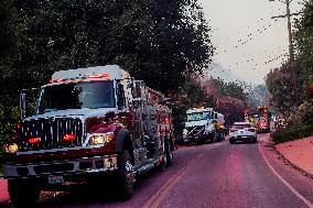 Wildfires Continue In Los Angeles County
