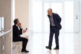 Nicolas Sarkozy trial for illegal campaign financing from Lybia - Paris