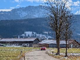 In The Foothills Of The Alps Near Benediktbeuern