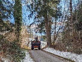 In The Foothills Of The Alps Near Benediktbeuern