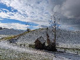 In The Foothills Of The Alps Near Benediktbeuern