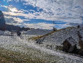 In The Foothills Of The Alps Near Benediktbeuern