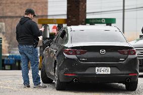 FBI Arrests A Man At Quick Chek Parking Lot At 720 Washington Avenue In Carlstadt New Jersey