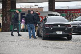 FBI Arrests A Man At Quick Chek Parking Lot At 720 Washington Avenue In Carlstadt New Jersey