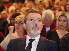 Antonio Banderas At Academy Of Performing Arts Of Spain Gala - Valladolid