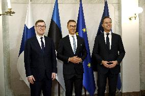 Summit of the Baltic Sea NATO countries in Helsinki