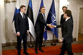 Summit of the Baltic Sea NATO countries in Helsinki