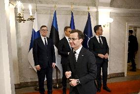Summit of the Baltic Sea NATO countries in Helsinki