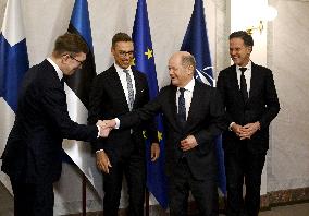 Summit of the Baltic Sea NATO countries in Helsinki