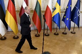 Summit of the Baltic Sea NATO countries in Helsinki