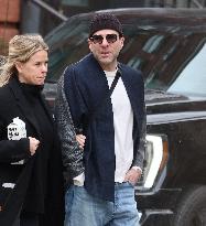 Zachary Quinto And Alice Eve Out - NYC