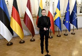 Summit of the Baltic Sea NATO countries in Helsinki