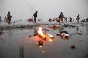''Makar Sankranti'' Festival At Sagar Islad, India