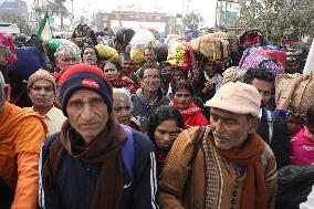 ''Makar Sankranti'' Festival At Sagar Islad, India