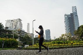 Air Pollution Soars To Harmful Health Levels In Bangkok.