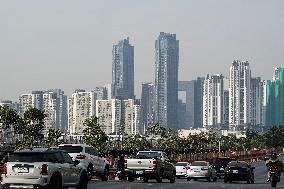 Air Pollution Soars To Harmful Health Levels In Bangkok.