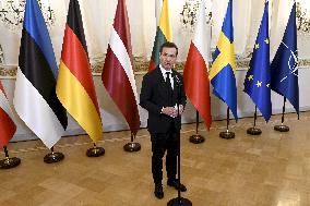 Summit of the Baltic Sea NATO countries in Helsinki