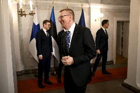 Summit of the Baltic Sea NATO countries in Helsinki