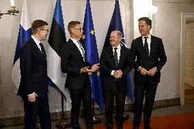 Summit of the Baltic Sea NATO countries in Helsinki