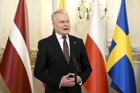Summit of the Baltic Sea NATO countries in Helsinki