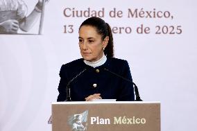 Mexico’s President Claudia Sheinbaum, Presented Plan Mexico