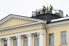 Summit of the Baltic Sea NATO countries in Helsinki