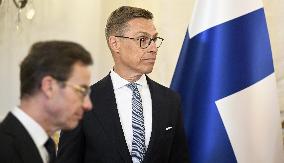 Summit of the Baltic Sea NATO countries in Helsinki