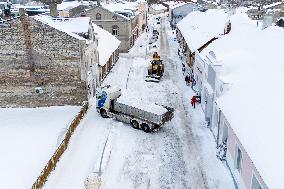 Wintry conditions in Estonia