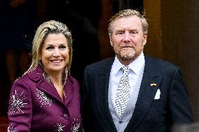 Royals At New Year's Reception - Amsterdam