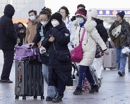 China's Lunar New Year holidays
