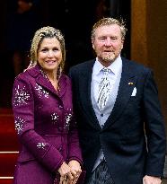 Royals At New Year's Reception - Amsterdam