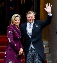 Royals At New Year's Reception - Amsterdam