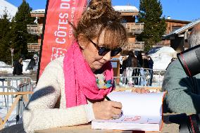 People At The Second Day Of The Alpe D Huez Comedy Film Festival