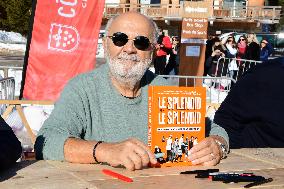 People At The Second Day Of The Alpe D Huez Comedy Film Festival