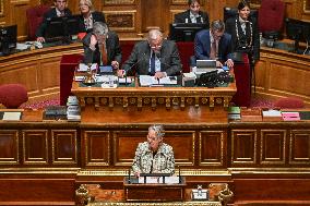 Announcement of the Government Statement at the Senate in Pars FA