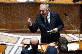 Francois Bayrou replies to MP after general policy statement - Paris