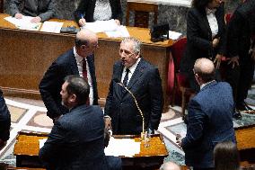 Francois Bayrou replies to MP after general policy statement - Paris