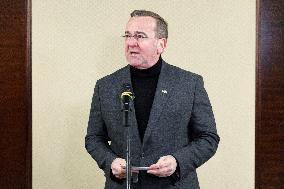 Briefing by German Defense Minister Boris Pistorius