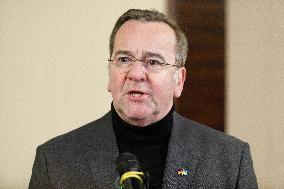 Briefing by German Defense Minister Boris Pistorius